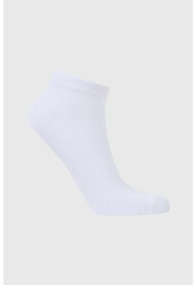 Calceta Deportiva Mujer Tripack Blanco