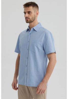 Imagen 2 del producto Camisa Hombre Lisa Celeste