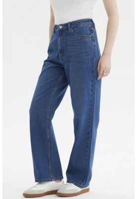 Imagen 2 del producto Jeans Mujer Cami Calce Recto Azul Oscuro