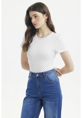 Imagen 2 del producto Polera Mujer Ajustado Blanco