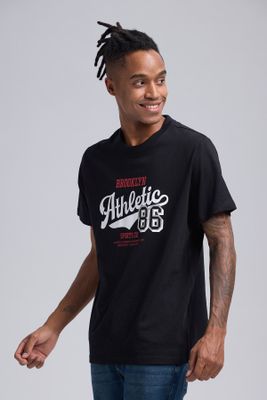 Imagen 2 del producto Polera Hombre Print Posicional Negro