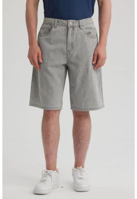 Imagen 1 del producto Bermuda Hombre Bolsillo Gris Claro