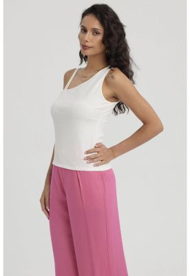 Imagen 2 del producto Polera Mujer Doble Pabilo Crudo