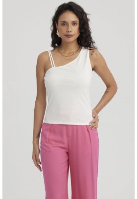 Polera Mujer Doble Pabilo Crudo