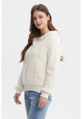 Imagen 2 del producto Polar Mujer Peludo Crema