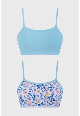 Imagen 1 del producto Sostén Mujer Bipack Peto Juvenil Print Azul