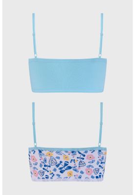 Imagen 2 del producto Sostén Mujer Bipack Peto Juvenil Print Azul