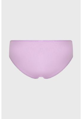 Imagen 2 del producto Calzón Mujer Pantaleta Encaje Detalle Delantero Lila