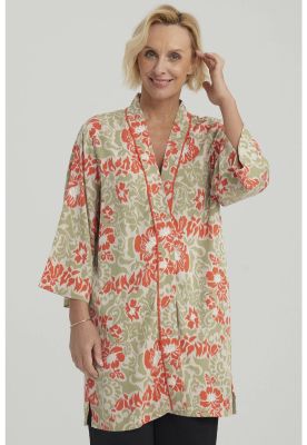 Blusa Mujer Roll Up Verde Claro