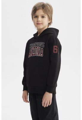 Imagen 2 del producto Polerón Niño Con Gorro Negro