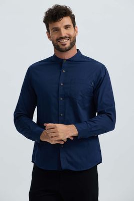 Camisa Hombre Premium Azul Denim
