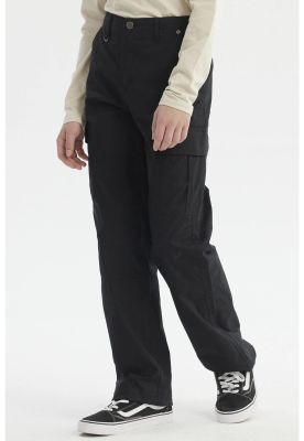 Imagen 2 del producto Pantalón Niño Cargo Con Cortes Negro