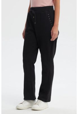 Imagen 2 del producto Pantalón Buzo Mujer Clásico Flare Negro - ll