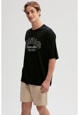 Imagen 2 del producto Polera Hombre Print Central Negro - lV