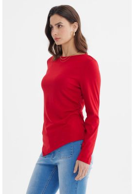 Imagen 2 del producto Polera Mujer Ajustado Rojo - lll