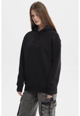 Imagen 2 del producto Polerón Mujer Canguro Print Negro - ll