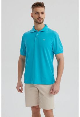 Polera Hombre Pique Básica Lisa Calipso III