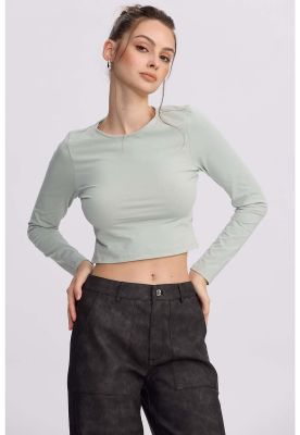 Imagen 2 del producto Polera Mujer Sin Espalda Verde Agua