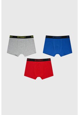 Imagen 1 del producto Bóxer Niño Tripack Teens Azul