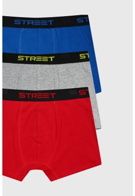 Imagen 2 del producto Bóxer Niño Tripack Teens Azul