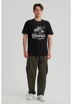 Imagen 2 del producto Polera Hombre Print Regular Fit Negro - ll