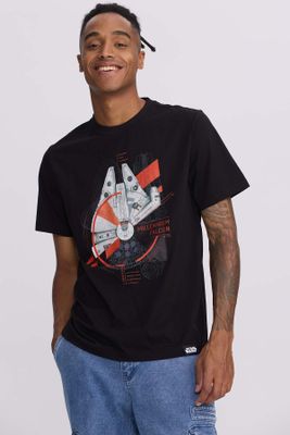 Imagen 2 del producto Polera Hombre Halcón Negro