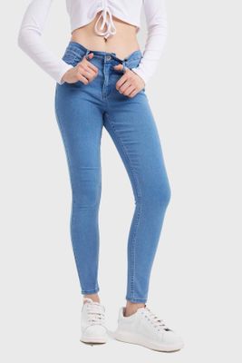 Jeans Mujer Emilia Skinny Azul