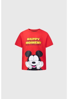 Polera Niño Mickey Y Sus Amigos Rojo - ll