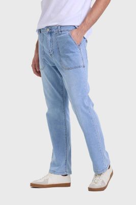Imagen 2 del producto Jeans Hombre Tendencia Straight Azul
