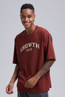 Imagen 2 del producto Polera Hombre Print Burdeo