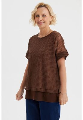 Imagen 2 del producto Polera Mujer Malla Café- ll