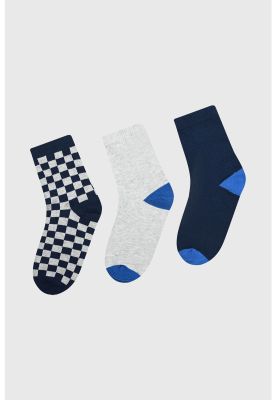 Imagen 2 del producto Calcetín Niño Tripack Azul Marino- lll