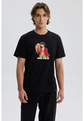 Polera Hombre One Piece Negro