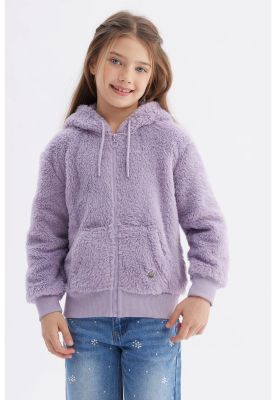 Imagen 1 del producto Polar Niña Peludo Básico Lila