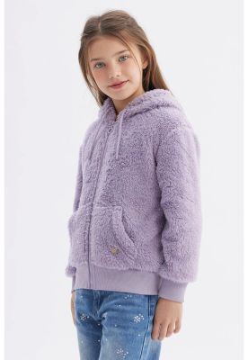 Imagen 2 del producto Polar Niña Peludo Básico Lila