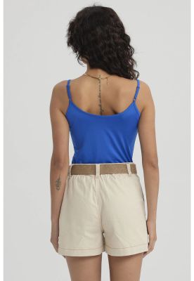 Imagen 2 del producto Peto Mujer Pabilo Básico Liso Azulino