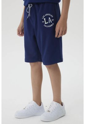 Imagen 2 del producto Bermuda Niño Print 3D Azul Oscuro