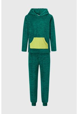 Pijama Niño Animales Verde