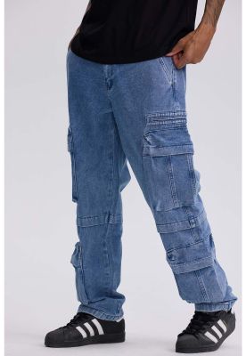 Imagen 2 del producto Jeans Hombre Doble Cargo Azul Claro