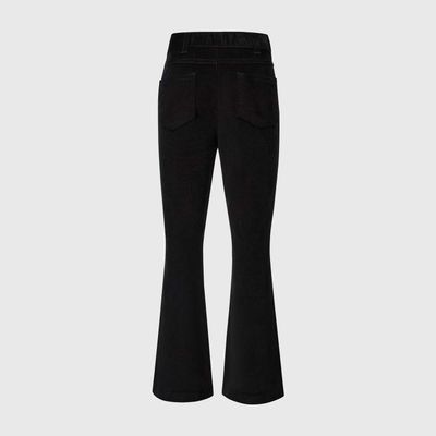 Imagen 2 del producto Pantalón Niña Cotelé Flare Negro