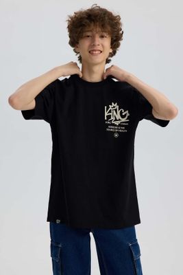 Imagen 1 del producto Polera Niño Con Print Negro