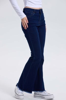 Imagen 2 del producto Jeans Mujer Monse Flare Azul Oscuro