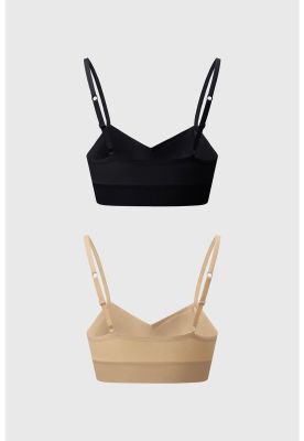 Imagen 2 del producto Sostén Mujer Bipack Peto Liso Beige