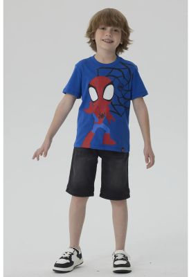 Imagen 2 del producto Polera Niño Spidey Azul