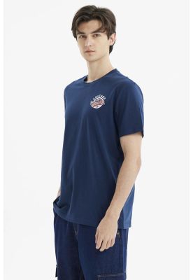 Imagen 2 del producto Polera Hombre Regular Print Azul