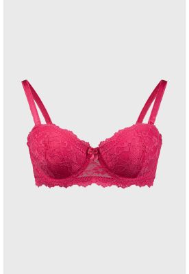 Imagen 1 del producto Sostén Mujer Copa Soft Strapless Encaje Fucsia