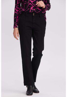 Imagen 2 del producto Jeans Mujer Calce Recto Tiro Alto Negro