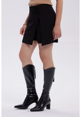 Imagen 2 del producto Falda Mujer Botones Costado Negro