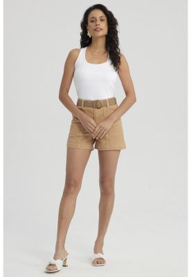 Imagen 2 del producto Polera Mujer Lisa Doble Capa Blanco