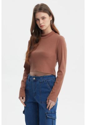 Imagen 2 del producto Polera Mujer Rib Camel - ll